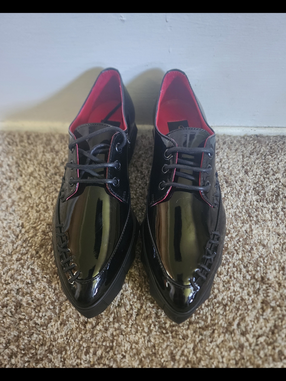 Von D Shoes Bauhaus Creeper Oxford Size 7